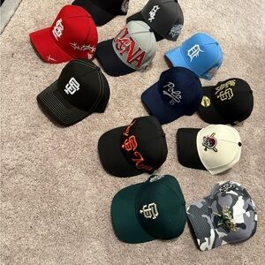 Assorted Baseball Caps Collection 21